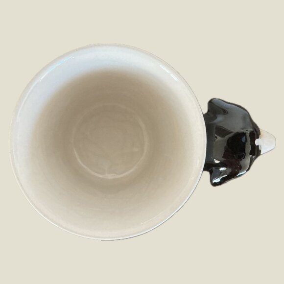 GUC - Vintage Handpainted 9 oz Ceramic Bernese Mountain Dog Handled Coffee Mug - Picture 6 of 10